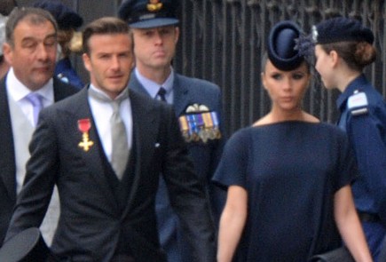 David and Victoria Beckham. Photo: FlynetUK/Flynetpictures.com
