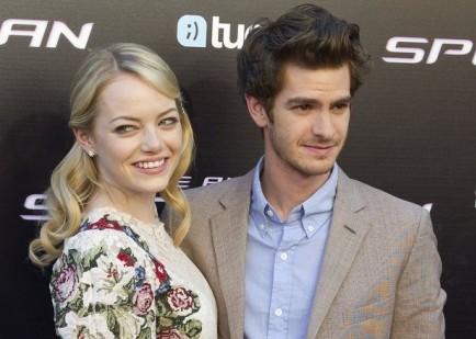 Emma Stone and Andrew Garfield. Photo: Solarpix / PR Photos