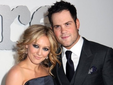 Hilary Duff and Mike Comrie. Photo: Janet Mayer / PR Photos