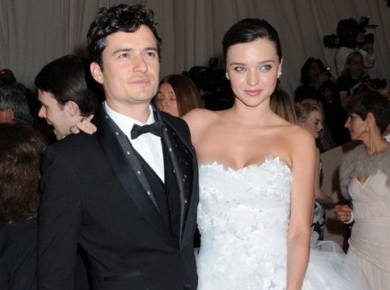 Orlando Bloom and Miranda Kerr. Photo: Janet Mayer / PR Photos