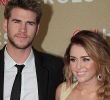 Miley Cyrus and On-Again BF Liam Hemsworth Grab a Bite With His Brother