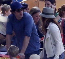 Isla Fisher Vacations With Sacha Baron Cohen, Kids