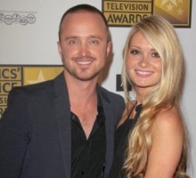 Aaron Paul Gives His Fiancée a Glowing Compliment