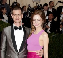 Andrew Garfield Attends Girlfriend Emma Stone’s Broadway Debut