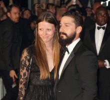 Is Shia LaBeouf Celebrating a Celebrity Engagement with Girlfriend Mia Goth?