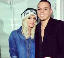 Ashlee Simpson Enjoys Celebrity Pregnancy Via Beach Massage from Husband Evan Ross