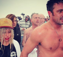 Latest Celebrity News: Lady Gaga Takes the Polar Plunge with Fiance Taylor Kinney