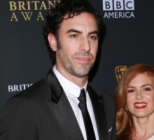 Famous Couple Isla Fisher and Sacha Cohen Have Fun in the Sun