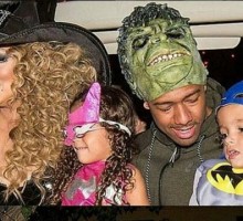 Former Celebrity Couple Mariah Carey and Nick Cannon Reunite to Celebrate Halloween with Kids