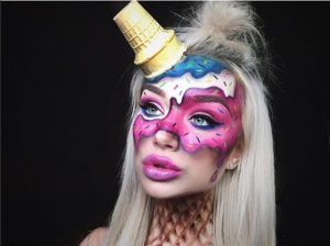 Cupid's Pulse Article: Ice Cream Makeup is the Craziest Beauty Trend of 2017 So Far