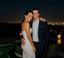 Celebrity Couple Cheryl Burke & Matthew Lawrence Share Engagement Party Pics